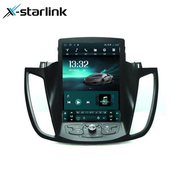 Ecrã vertical GPS Navegação Carro Rádio Android Para Ford Kuga 2013-2017