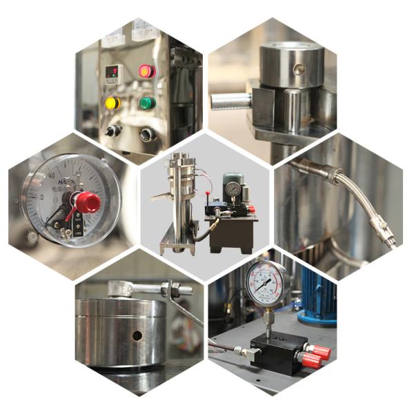 220V/380V Cocoa Oil Expeller Commercial Cocoa Butter Hydraulic Oil Press/ Walnut Oil Press Machine for Cold Hot Pressing