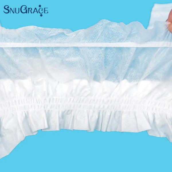 SNUGRACE Adult Diaper Offers Free Samples for Fast Absorption and 75g-150g Fluff Pulp