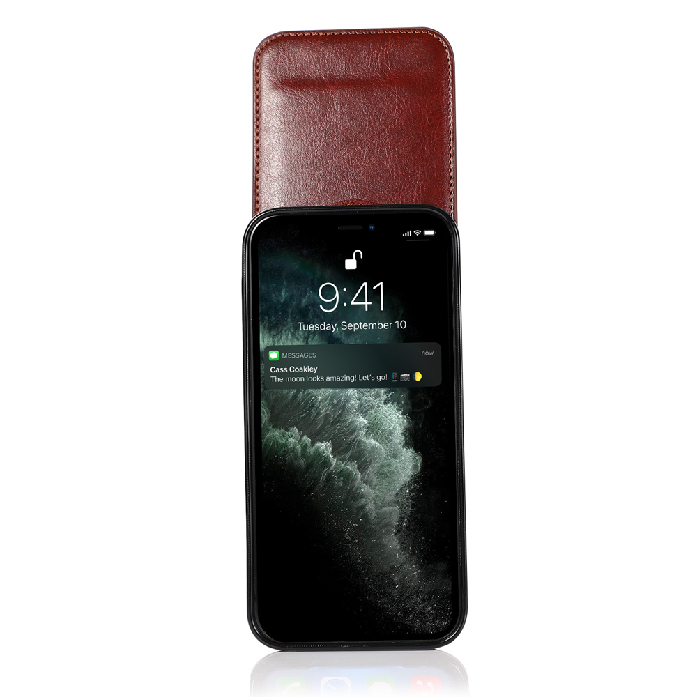 Laudtec PU Leather Wallet Case for iPhone 14 Pro Max/13/12 Series with Credit Card Holder Stand