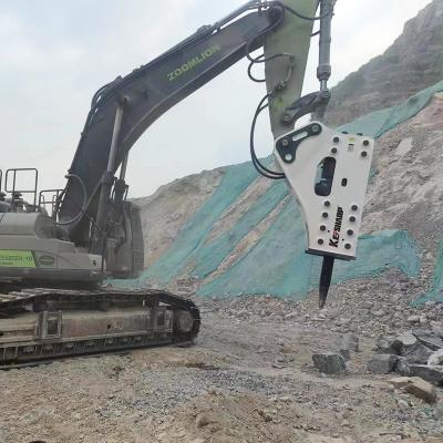 220mm Bush Rock Air Pecker Hydraulic Hammer Breaker For Excavator Jack