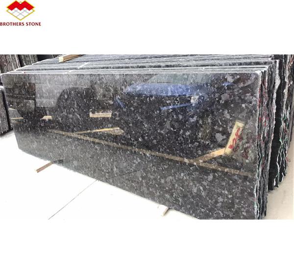 Villa Graphic Design using Natural Shangri-La Black Granite Stone from African Quarry