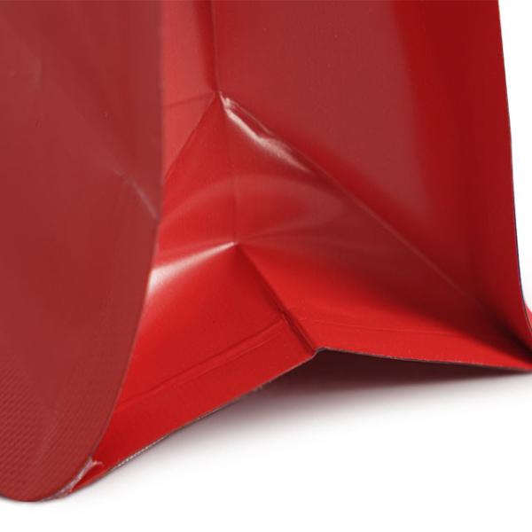 custom coffee bag aluminum coffee bean bag valve 250g side gusset bag with zipper