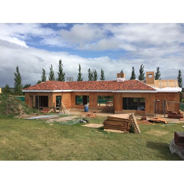 Maison en acier léger moderne