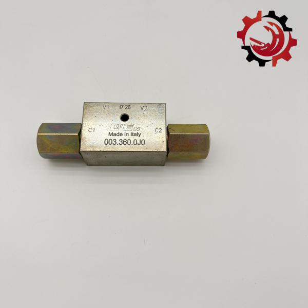 Желтый LUEN 003.360.0J0 Горизонтальный цилиндрический гидравлический замок Конкретный насосные автозапчасти изготовлены в Италии