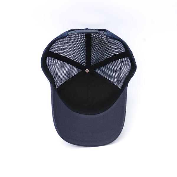 BSCI Mesh Structured Trucker Hat 5 Panel Cotton Embroidery Logo Mesh Trucker Caps (Стратегизированная шапка для грузовиков с 5-панельной хлопковой вышивкой)