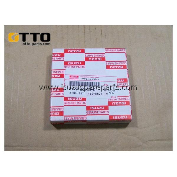 SK100 Isuzu 4BG1 Parts Genuine Accessories 8-97123833-0 Piston Ring OTTO