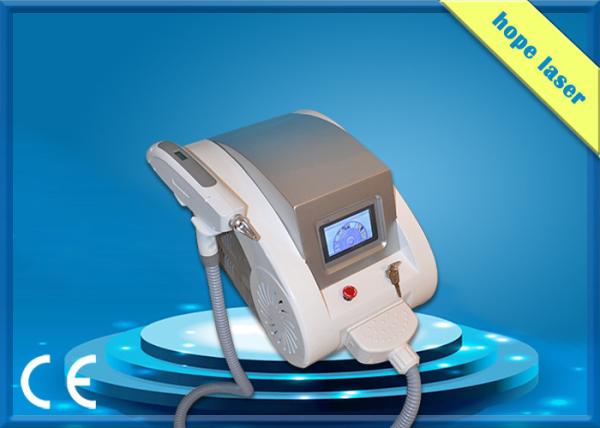 Nd Yag Q Switch Tattoo Removal Laser Equipment 5.7 Inch Touch Screen