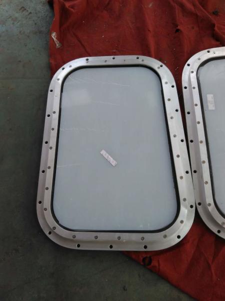 Marine Fixed Aluminum Alloy Frame Bolted Installation Wheelhouse Windows