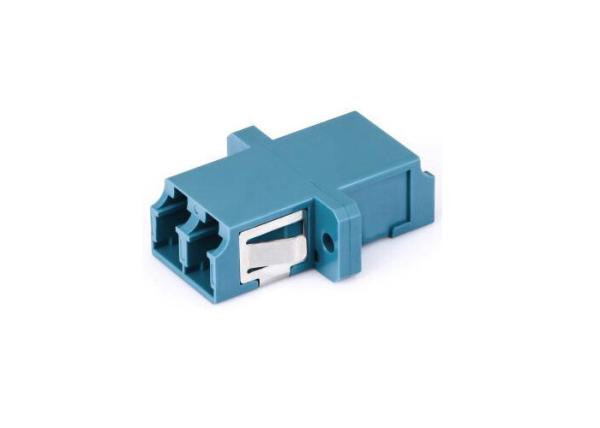 LC SM Duplex Fiber Optic Cable Adapter One Piece Version / Split Version With Or Without Flange