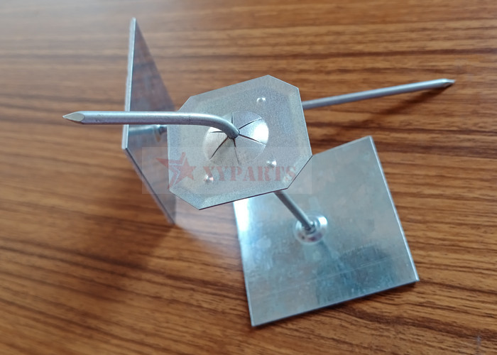 90mm гальванизированная стальная ручка прикалывает исправлять Pre сформированный материал изоляции к трубопроводу металла