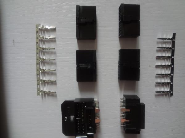 2.6mm Pith  20 Pin Wire to Wire Plastic Automotive Connectors Tin - plated
