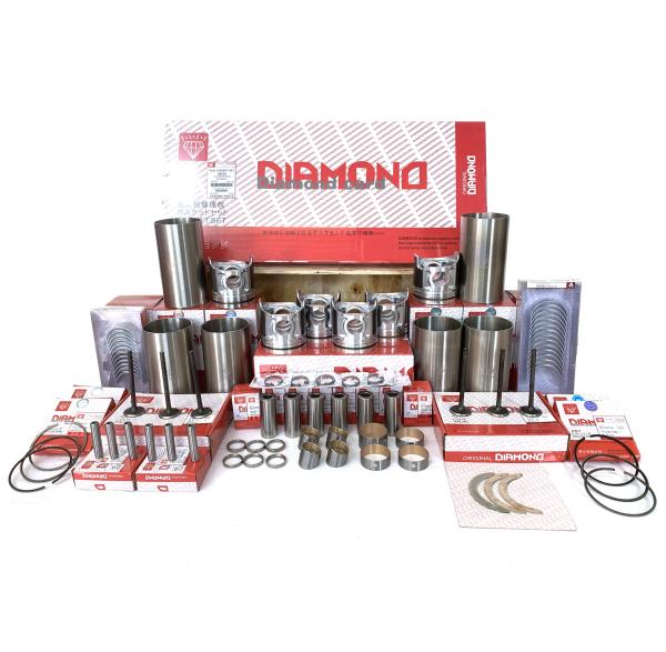 ME220454 6D34 HD820-1 HD820-2 SK200-6 Excavator Engine Parts Full Overhaul Kit