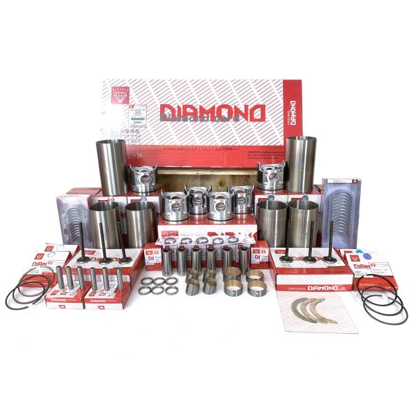 ME220454 6D34 HD820-1 HD820-2 SK200-6 Excavator Engine Parts Full Overhaul Kit