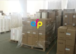 350mm*3000m Roll Size Thermal Lamination Film Soft BOPP EVA Softness Soft