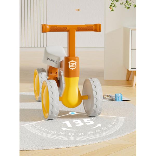 Non Pedal Bicycle Children's Stroller Handcart Balancing Gift Basic Seat Type NO Foldable