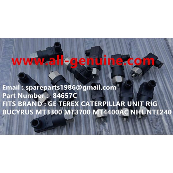 84657C SENDER 1500PSI  KOMATSU 730E 830E 930E 960E MINING DUMP TRUCK WHEEL MOTOR DRIVE GE
