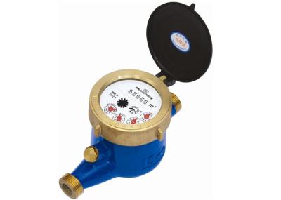 Medidores de água de Multijet do medidor de água quente da turbina DN40 com Totalizer/caudal