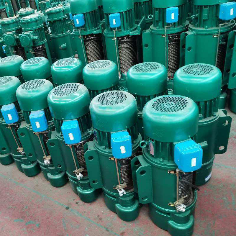 Mini Portable Electric Wire Rope Hoist 100kg-2 Ton New for Home Garage Gym Warehouse Manufacturing Plant Lifting