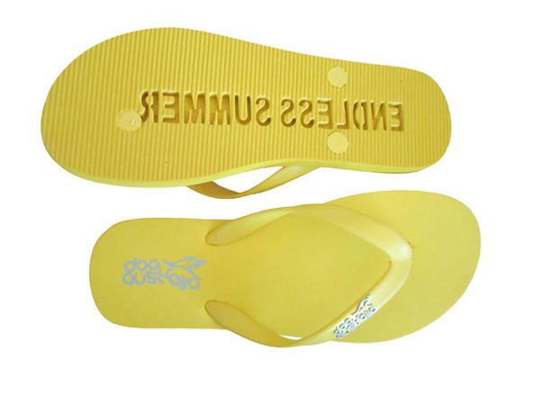 customed eva die cut and embossed slipper  Womens Flip flop thongs slipers manufacturers