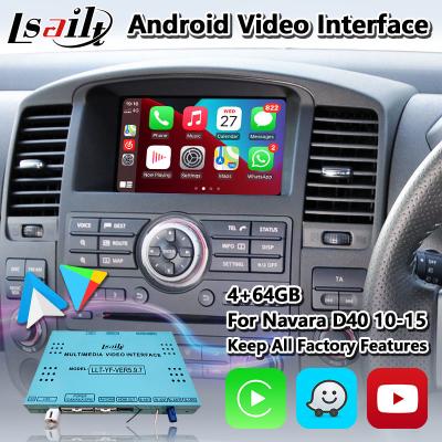 Relação video dos multimédios de Nissan Navara D40 Android com o Carplay sem fio por Lsailt