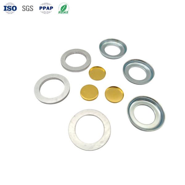 Professional Custom Stainless Steel Material Cover Stamping Parts with Multistep Progressive Dies and Electroplating
