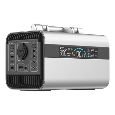 Estação de energia solar portátil 600 W 1000 W 110 V 220 V fora da rede elétrica tomada universal
