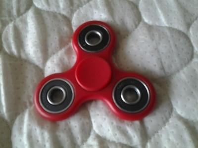 Fidget spinner 2017 Magic Decompression Three Sides Plastic Fidget Spinner for Kids