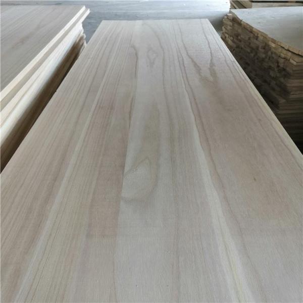 FSC Sanded Timber Primed Solid Wood Panels Taekwondo Paulownia Wood Board