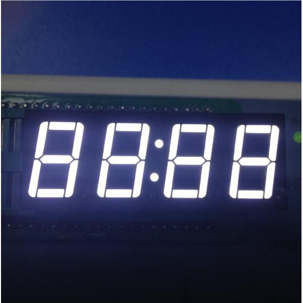 4 Digit 7 Segment LED Display 14.2mm (0.56 inch) Common Anode/Cathode Super Red for Instrument Panel