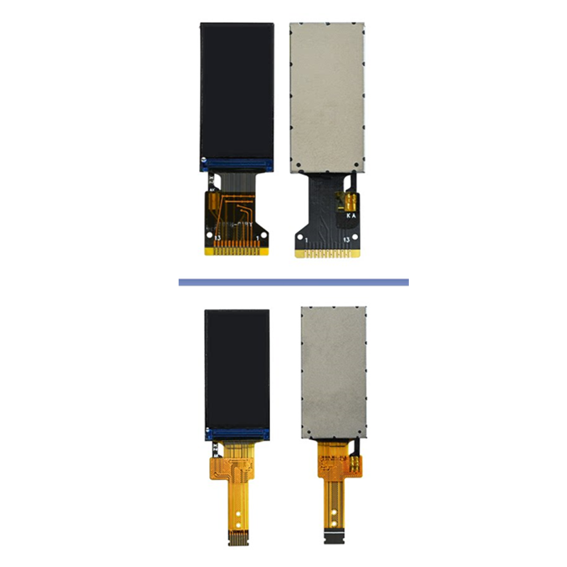 1.05 inches, driven by GC9A01, a TFT display with a resolution of 128X240 IPS LCD screen, available in plug-in or soldered types