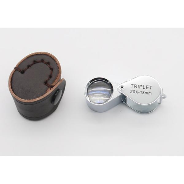 Небольшой Loupe ювелирных изделий кармана с увеличением 20X объективов тройни