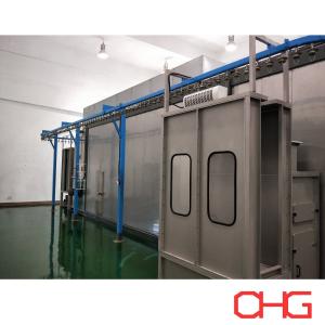 Customized Automatic Glass Lubricant Spraying Painting Line with Conveyor System