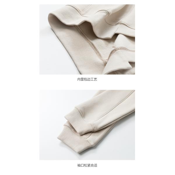Long Sleeve Casual Jogging Suits Autumn Spring Solid Color Round Neck