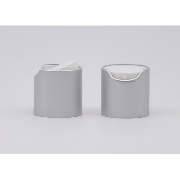 пластмасса PP черной пластиковой верхней крышки цилиндра 24mm косметическая привинчивает 32mm Nonspill