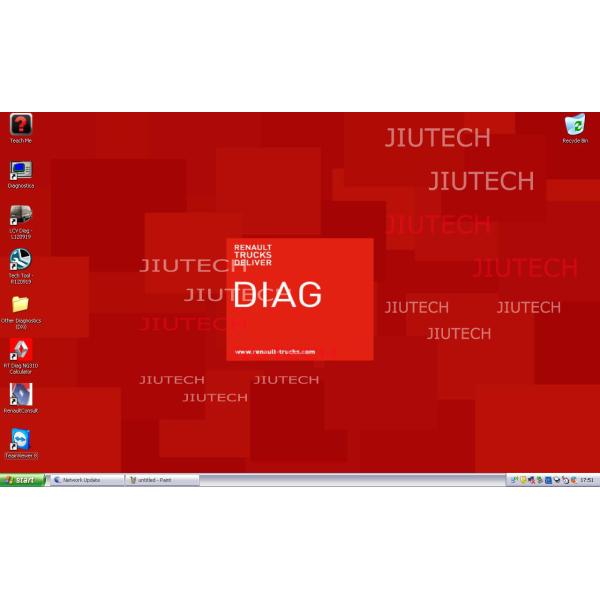 Ноутбук РД630 с блоком развертки сверхмощной тележки диагностическим для тележки НГ10