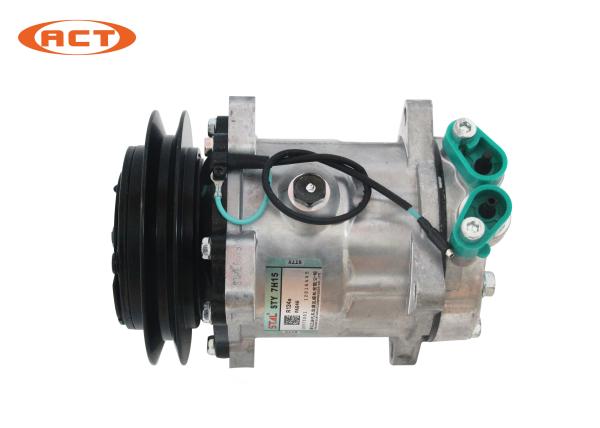 Compressor 7H15 B1 146mm 24V R134a do condicionamento de ar da máquina escavadora de Kato para HD700 HD250