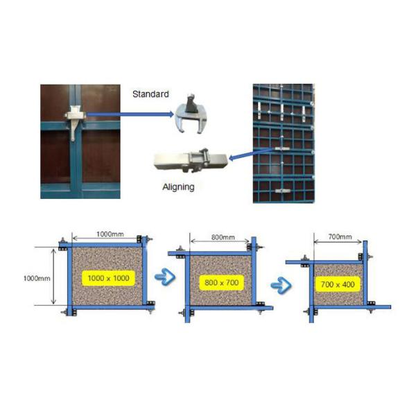 Light Panel Steel Formwork System For Concrete Wall