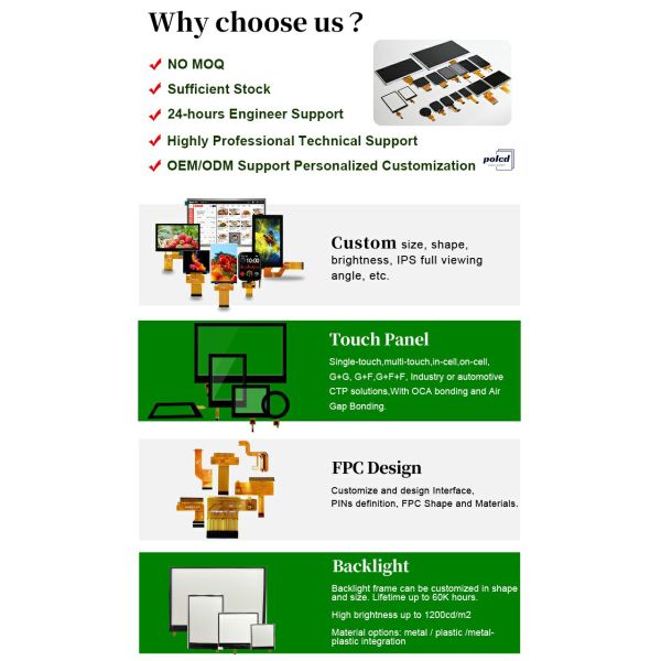 Polcd Small Touch LCD Module 2.4