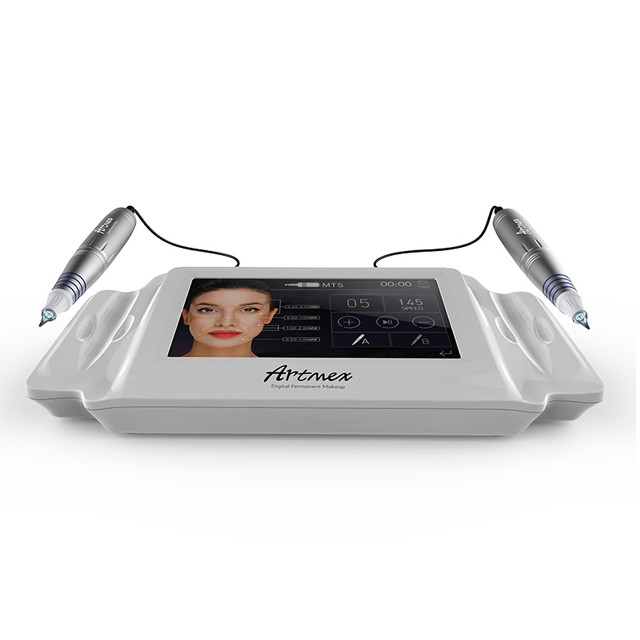 ABS Aluminium Artmex V8 Microneedling Derma Pen PMU and MTS Function Tattoo Machine Kit