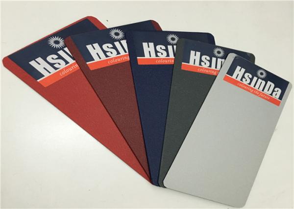 Ral Colors Matt Epoxy Polyester Powder Coating Chemicals Has ISO , Good Heat Flow