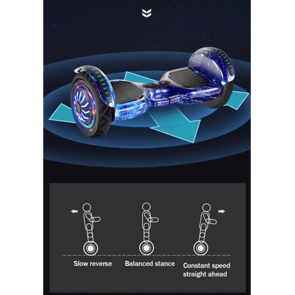 Scooter Gyroor 2 Wheel 50 Off Road Self Balancing Balance Hoverboards with 350W Brushless Motor and Smart Type Electronic