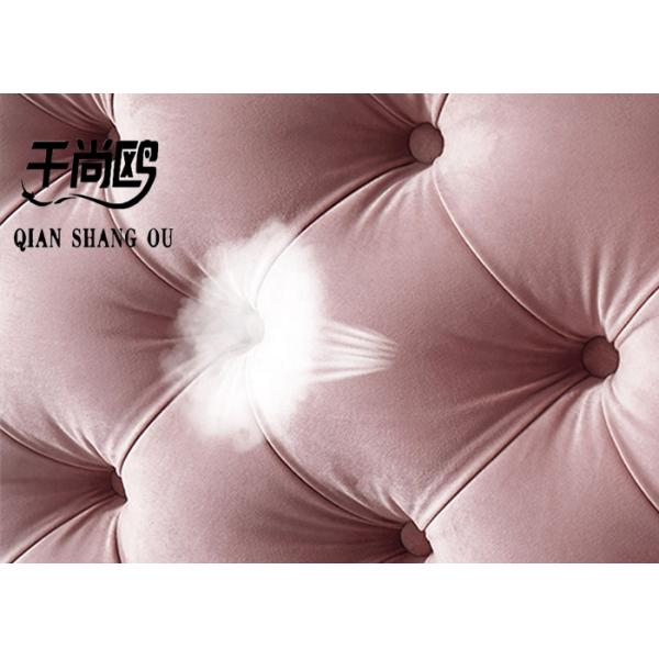 183*203cm Bedroom Furniture Bed , OEM / ODM Storage Upholstered Platform Bed