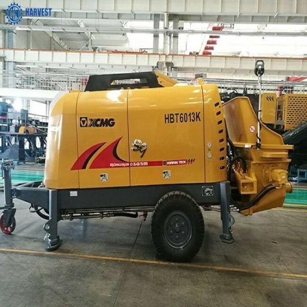 Reboque da bomba concreta de Max Conveying Distance 150m  HBT6013K 40M3/H