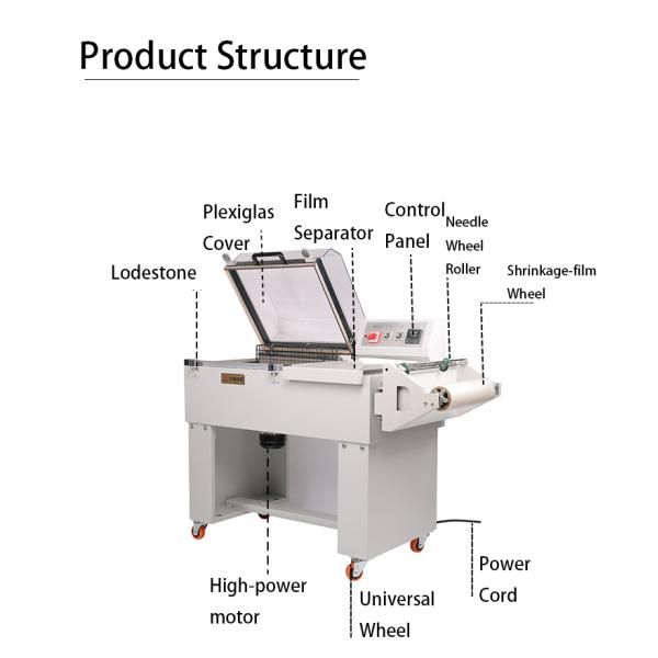 128 кг 2 в 1 л PE пленочный уплотнитель уплотнительная упаковка в нержавеющей стали