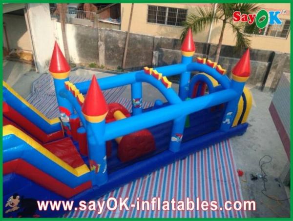 Do CE inflável do salto da família modelo habilitado dos desenhos animados do ventilador