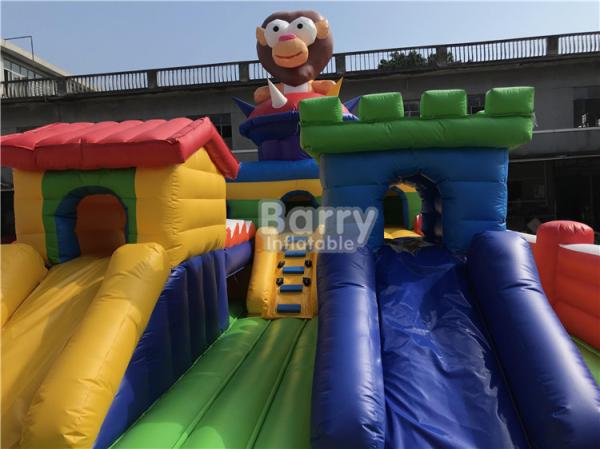 Equipamento inflável do castelo do parque temático do ar inflável exterior ou interno do campo de jogos da criança do divertimento