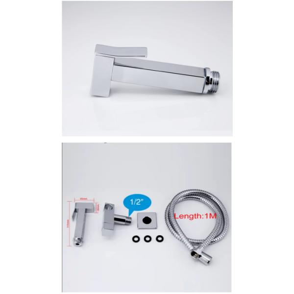 Легкосерый латунный ручной бидетный распылитель для устойчивых горячих и холодных ванных комнат