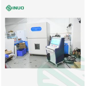Battery Crush and Nail Penetration Test Chamber Battery Safety Test Equipment