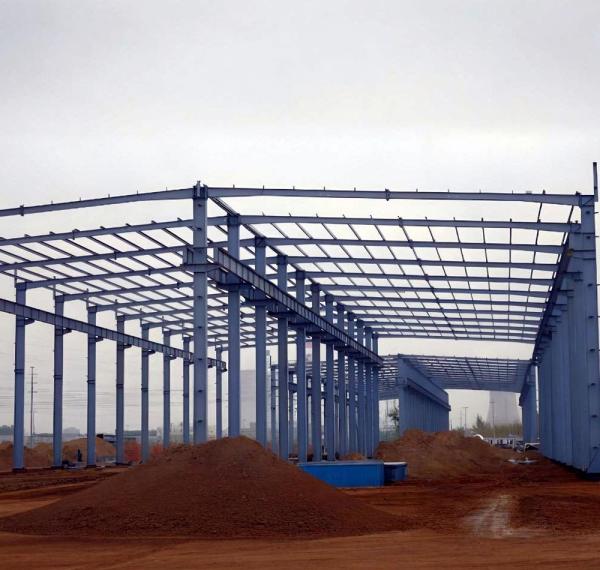 Almacén de acero prefabricado Q235B Q355B para estándares de acero estructural